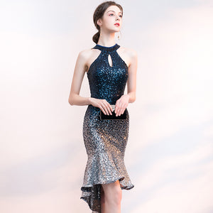 Mermaid Sequin Cocktail Dress - FashionByTeresa