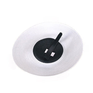 Black White Weddings Church Derby Royal Fascinator Hat - FashionByTeresa
