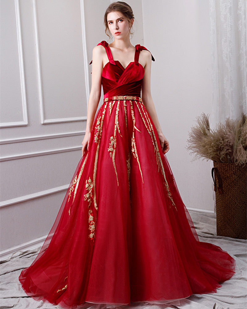Wine Red Sleeveless Evening Gown FashionByTeresa Wine Red Sleeveless Evening Gown FashionByTeresa