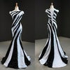 Green Sequins Fishtail Elegant Evening Ball Gown - FashionByTeresa