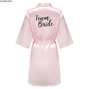 Wedding Team Bride Squad Robe - FashionByTeresa