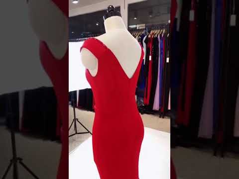 Sexy  Fishtail Sequin Evening Dress