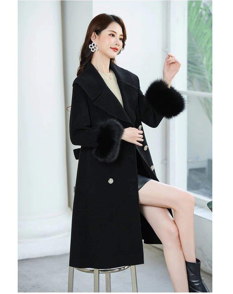 Top trending Double Breasted Wool Coat for Women