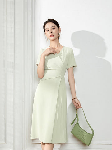 Mint Green Wrap Dress