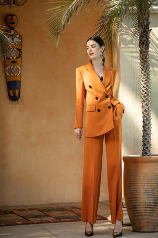 Autumn Spice Structured Suit