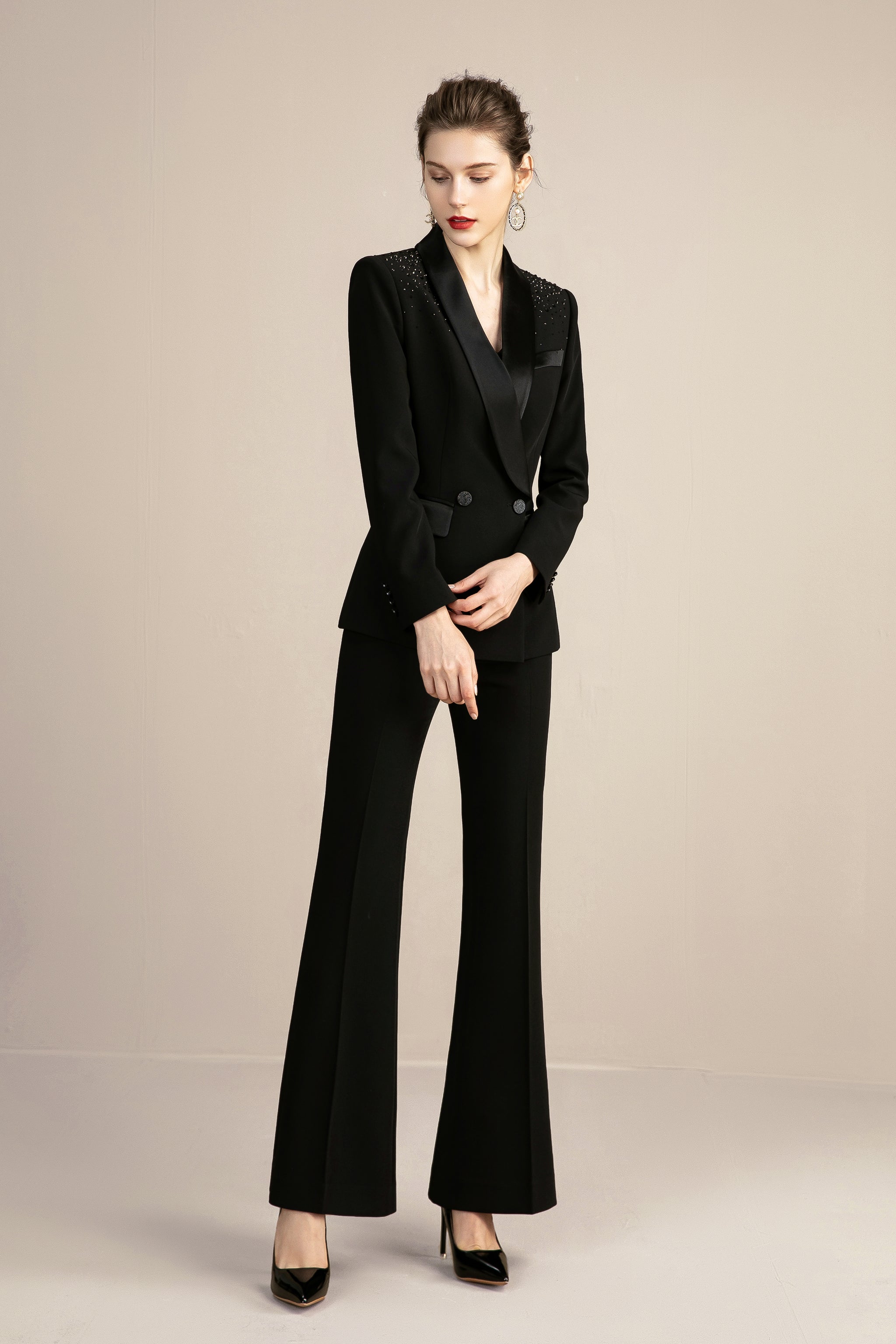 Elegant formal outlet pant suits