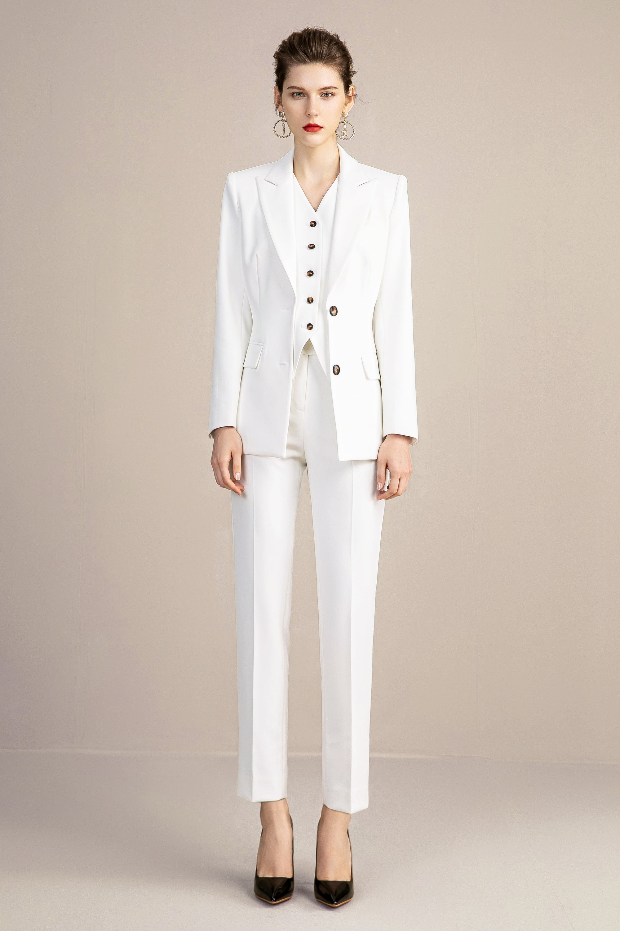 Women Pant Suits - Business Pant Suits Set for Ladies | FashionByTeresa