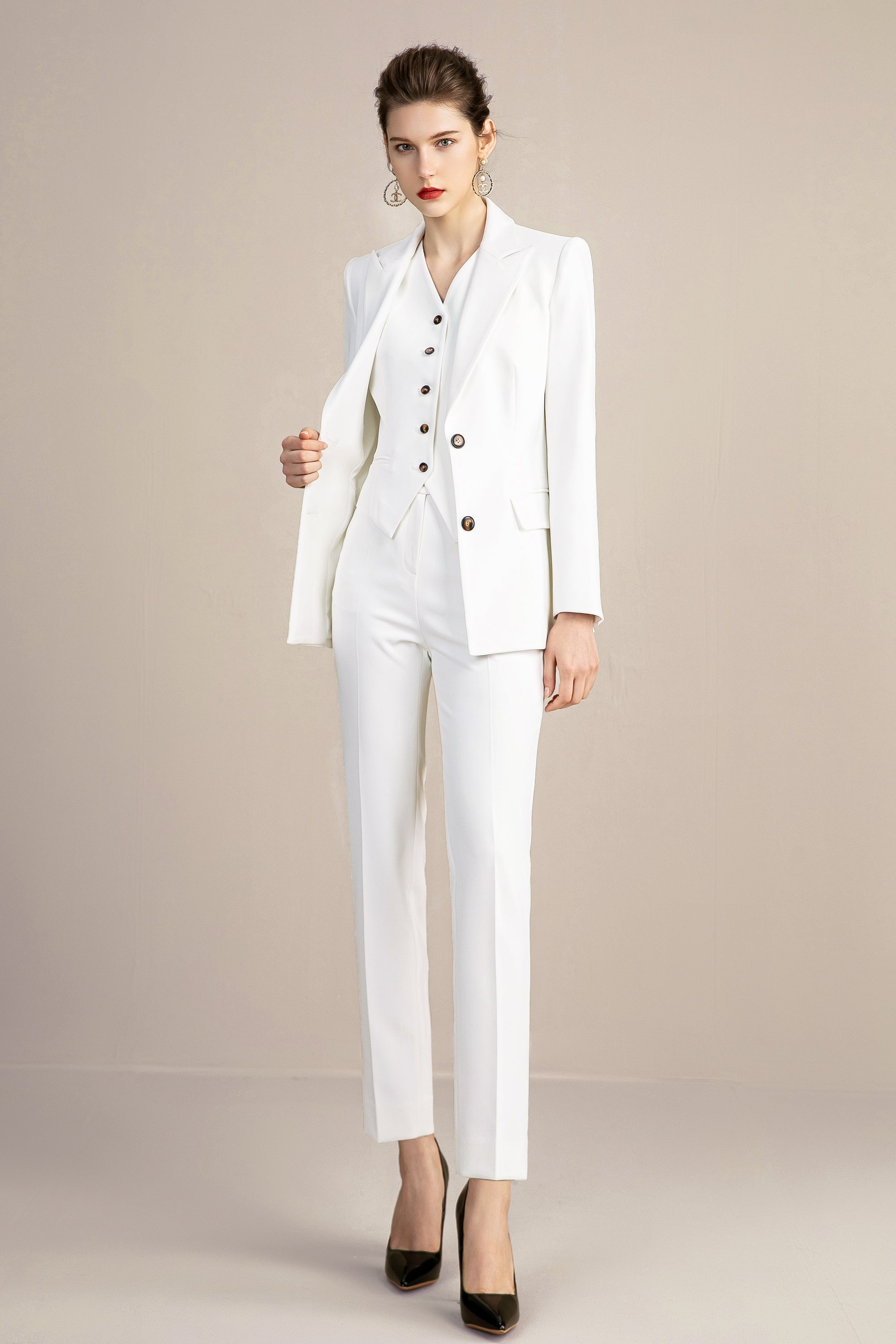 Women Pant Suits Business Pant Suits Set For Ladies Fashionbyteresa