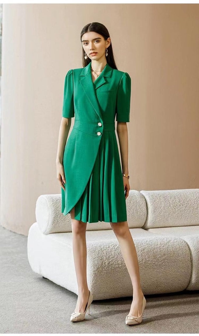 emerald satin wrap dress Emerald Green Silk Wrap Dress: Elegant Maxi Gown With Belt