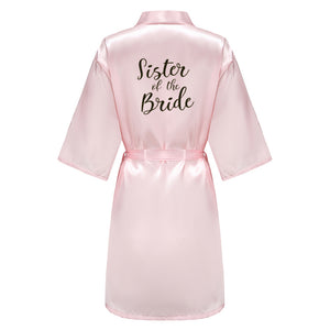 Wedding Team Bride Squad Robe - FashionByTeresa