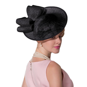 Elegant Royal Linen Pillbox Derby Fascinator Hats - FashionByTeresa