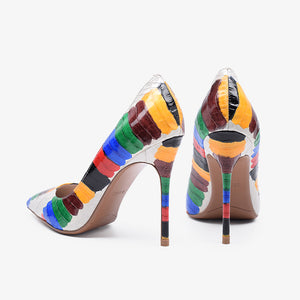Sexy Colorful High Heels Stiletto Pumps - FashionByTeresa