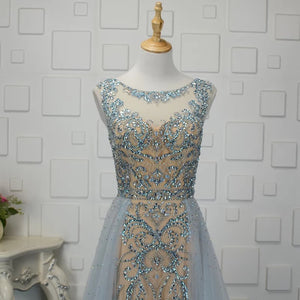 Elegant Bridal Lace-up Ballgown Long Ball Gown - FashionByTeresa
