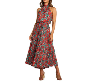 Floral Summer Long Bohemian Maxi Dress - FashionByTeresa