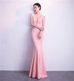 Sexy Fishtail Sequin Evening Dress - FashionByTeresa