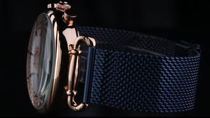 Violet Quart Stainless Steel Belt Watch - FashionByTeresa