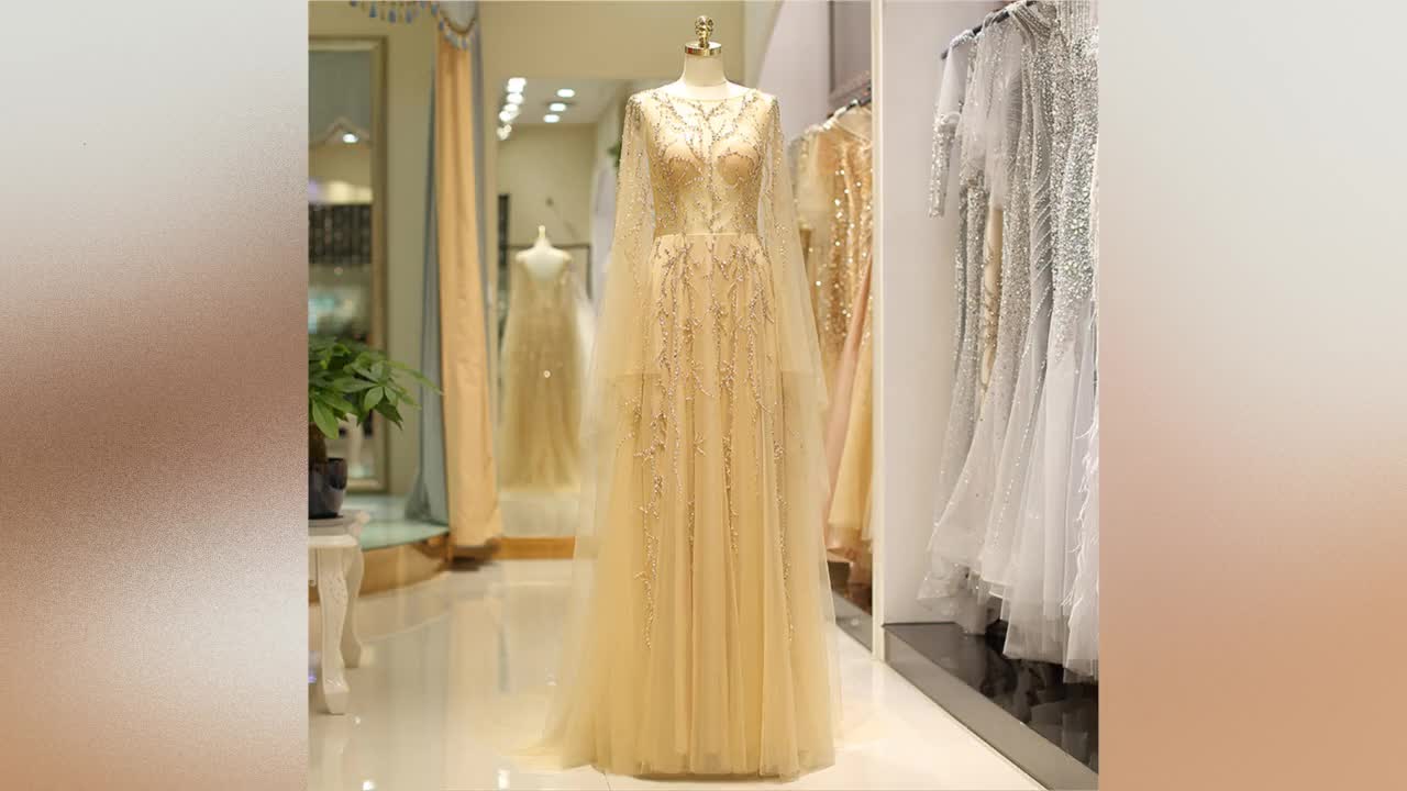 Vintage Gold Sequined Elegant Formal Evening Gown FashionByTeresa Vintage Gold Sequined Elegant Formal Evening Gown FashionByTeresa