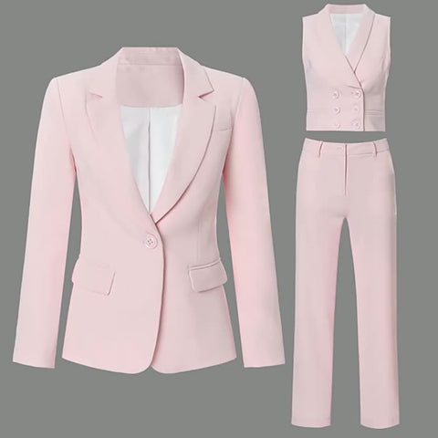 Hot Pink Pantsuit Set - FashionByTeresa