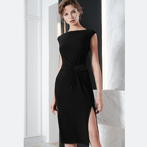 Black Sexy Bodycon Elegant Dress - FashionByTeresa