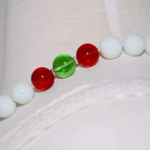 White Jade Stone Necklace. - FashionByTeresa